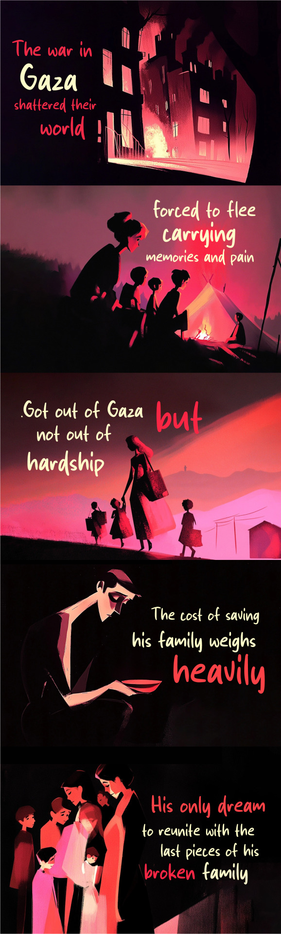 He Managed To Save What Remained Of His Family, But The Pain, Debt, And Distance Still Haunt Him. His
