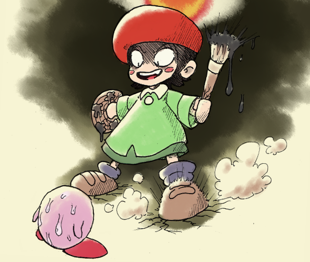 GNARLY DOODLES — when i was a kid, possessed adeleine scared the...