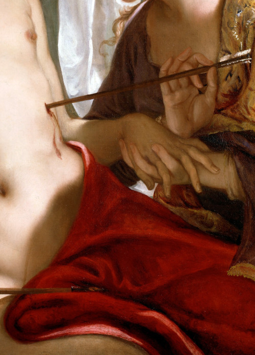 c0ssette: Bellucci,Antonio,St Sebastian,c.1716-18 (detail)