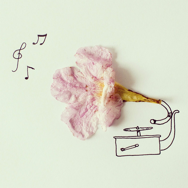 60s-girl:  tastefullyoffensive:  Everyday Objects Blended With Simple Sketches by