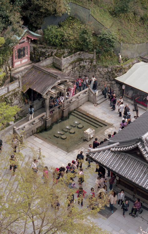 Le complexe bouddhiste du Kiyomizu-Dera 清水寺 , surplombant la ville de Kyoto abrite notamment la chut