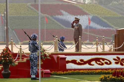 southeastasianists:  In pictures: Myanmar Armed Forces Day  Every year on 27 March, the Myanmar
