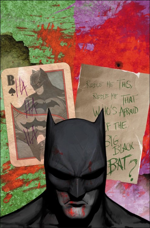 Cover for Batman #25 (DC Rebirth 2017) part of “The War of Jokes and Riddles” story arc It’s the fla