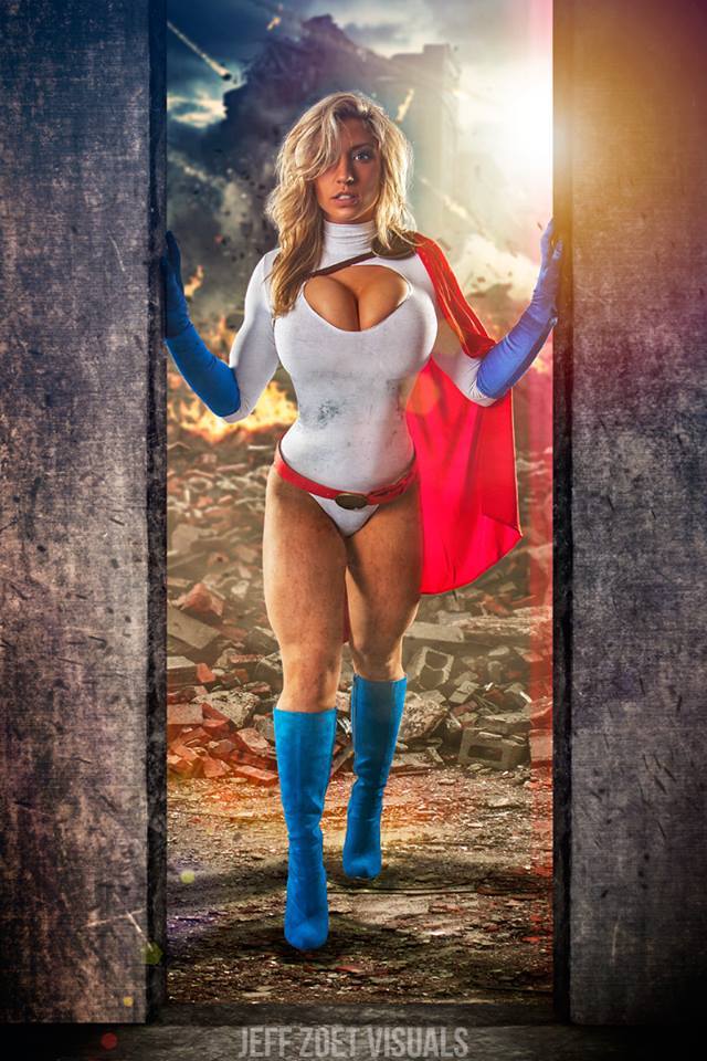 jadedragoncosplay:  Power Girl Cosplay Here’s a reason to be a fan of Jeff Zoet