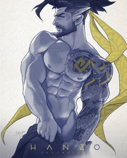 silverjow: Hunk of the week #20 Hanzo from