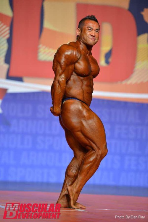 muscleaddictza:  Hidetada Yamagishi - Arnold Classic ( 212 ) 2015 !