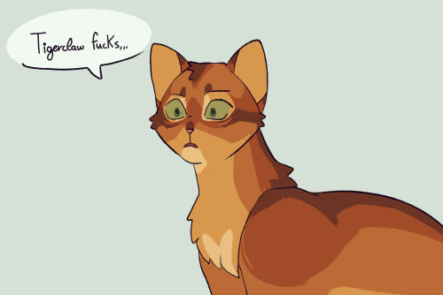 warriorcatdumpster: channeling my 13 year old self’s thoughts into firestar warriorcats today