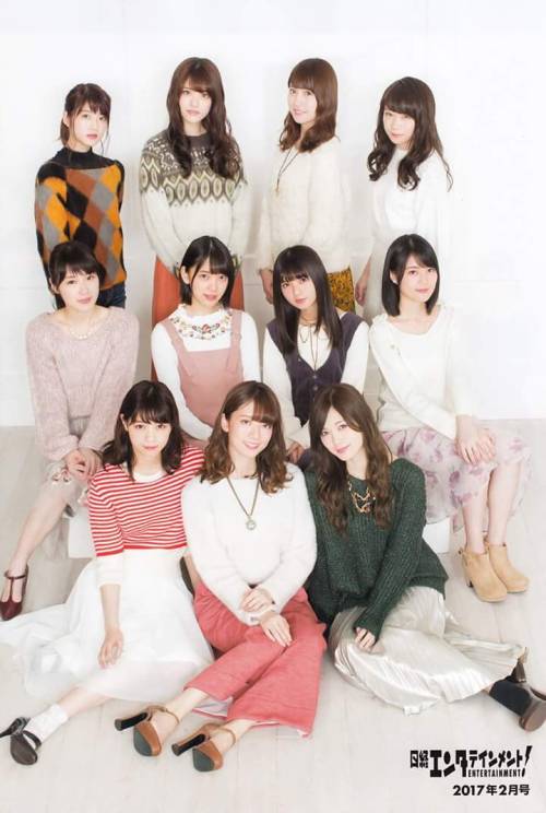 nogi-world46:  Nogizaka46  1ra gen: Shiraishi Mai, Hashimoto Nanami, Nishino Nanase, Ikuta Erika, Eto Misa, Saito Asuka, Akimoto Manatsu, Matsumura Sayuri, Takayama Kazumi, Wakatsuki Yumi  2da gen: Hori Miona