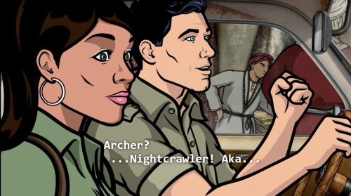 future-mrs-frost:archer’s a confirmed nightcrawler fanboy 