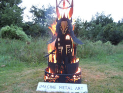 nerdsandgamersftw:    Barad-dûr Fire Pit