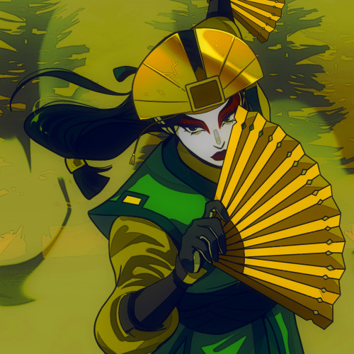 sinfulhime: sinfulhime: Avatar Kyoshi? I just think she’s neat What is your wisdom 7ft tall womann