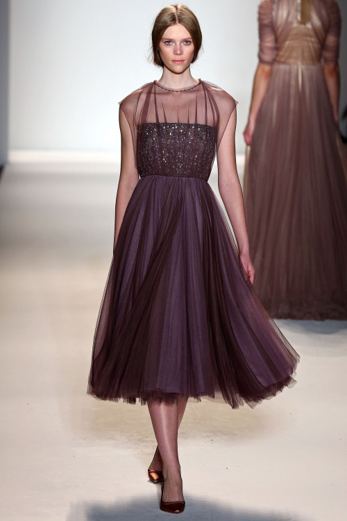 lamorchemoveilsoleelaltrestelle:  Jenny Packham, Fall 2013 Ready-To-Wear