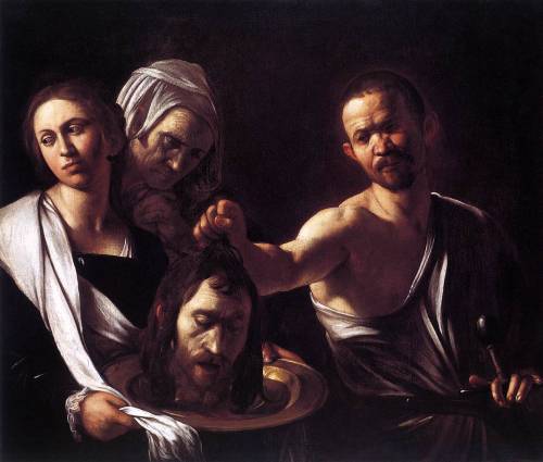 artist-caravaggio:  Salome with the Head