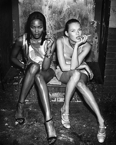 hlangjournal:
“ INFLUENCE. GIRL TALK
Featuring Naomi Campbell and Kate Moss
Photograph by Steven Klein in 1994
”
Classic!