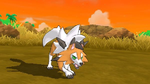 shelgon:  High quality direct feed images of Lycanroc Dusk Form 