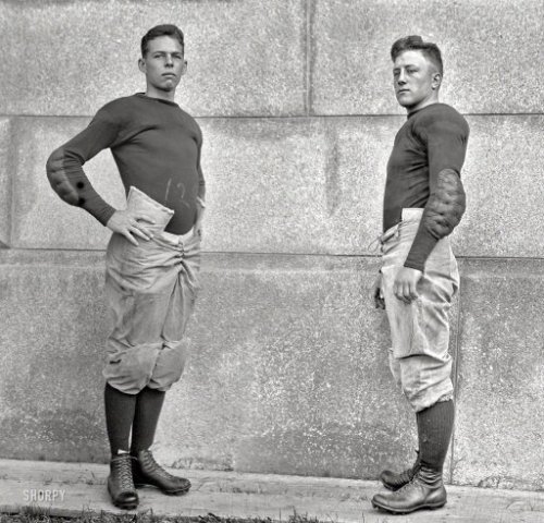 U.S Naval Academy Football, Maryland c. 1913 via Shorpy Historical Photo Archive