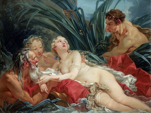 François Boucher: Pan and Syrinx, 1743.