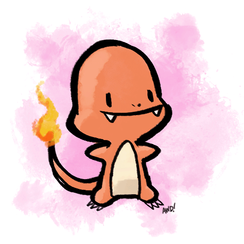 awdplace:  Pokemon starters doin’ a little jigWarm Up Doodle/Animation