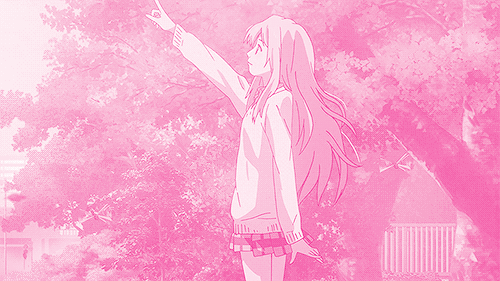 Light Pink Anime Aesthetic