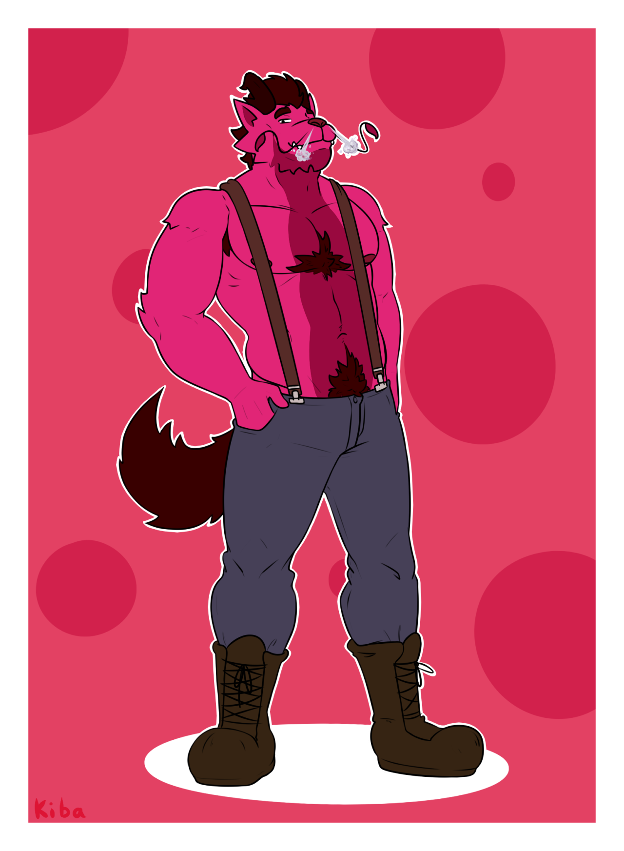 kiba24:  I made a thing with @thewildwolfy and @btaart fursonasbonus: