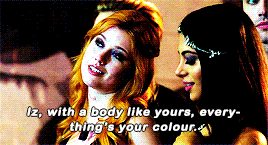 maggieandbeth:female awesome meme ▷ [1/20] dynamics → clary and izzy (shadowhunters)“you have a new 