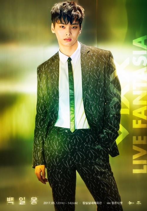 vixxgallery:#VIXX LIVE FANTASIA [#백일몽] Individual Poster - cr. RealVIXX