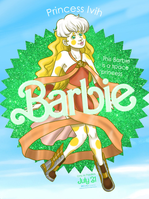 BARBIE MEME Princess Ivih - Aliengirl OC Speedpaint By Ninjon-chan From 2023. - Part 28.