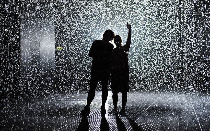 creativemornings:  This week marks the last week to check out the Rain Room, an installation