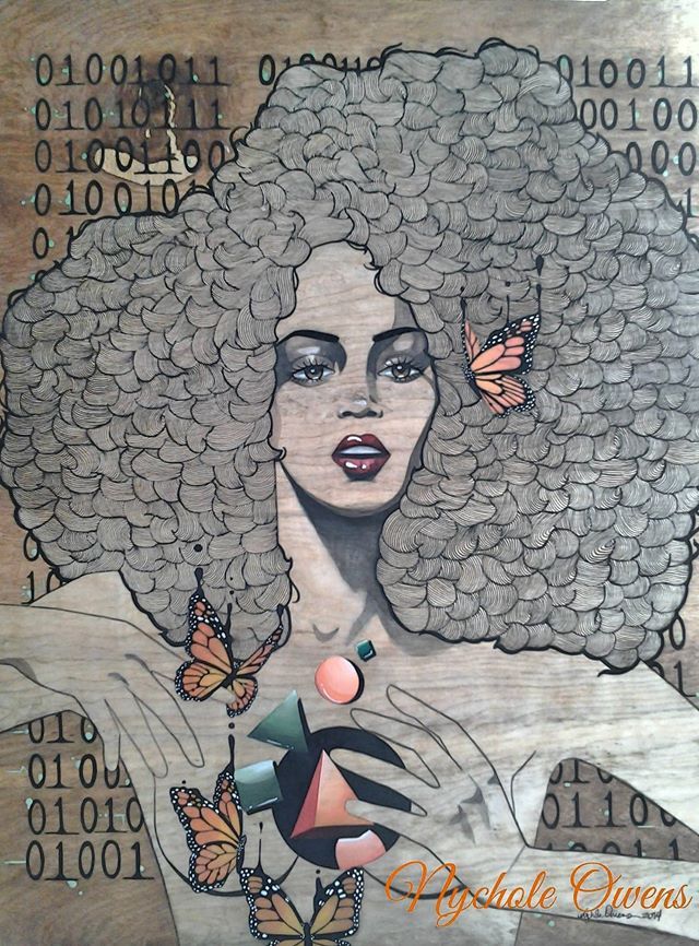 fyblackwomenart:Artist:  Nychole Owens