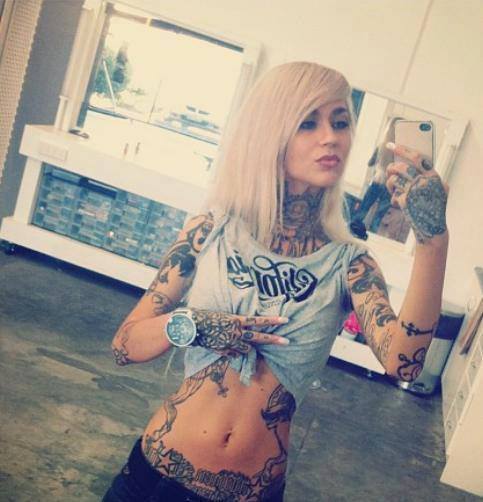 itattoobabes:  girl tattoo girls