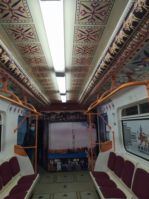 hauntedhookah:my aunt sent me these photos of the subway in Armenia because she thought I would love