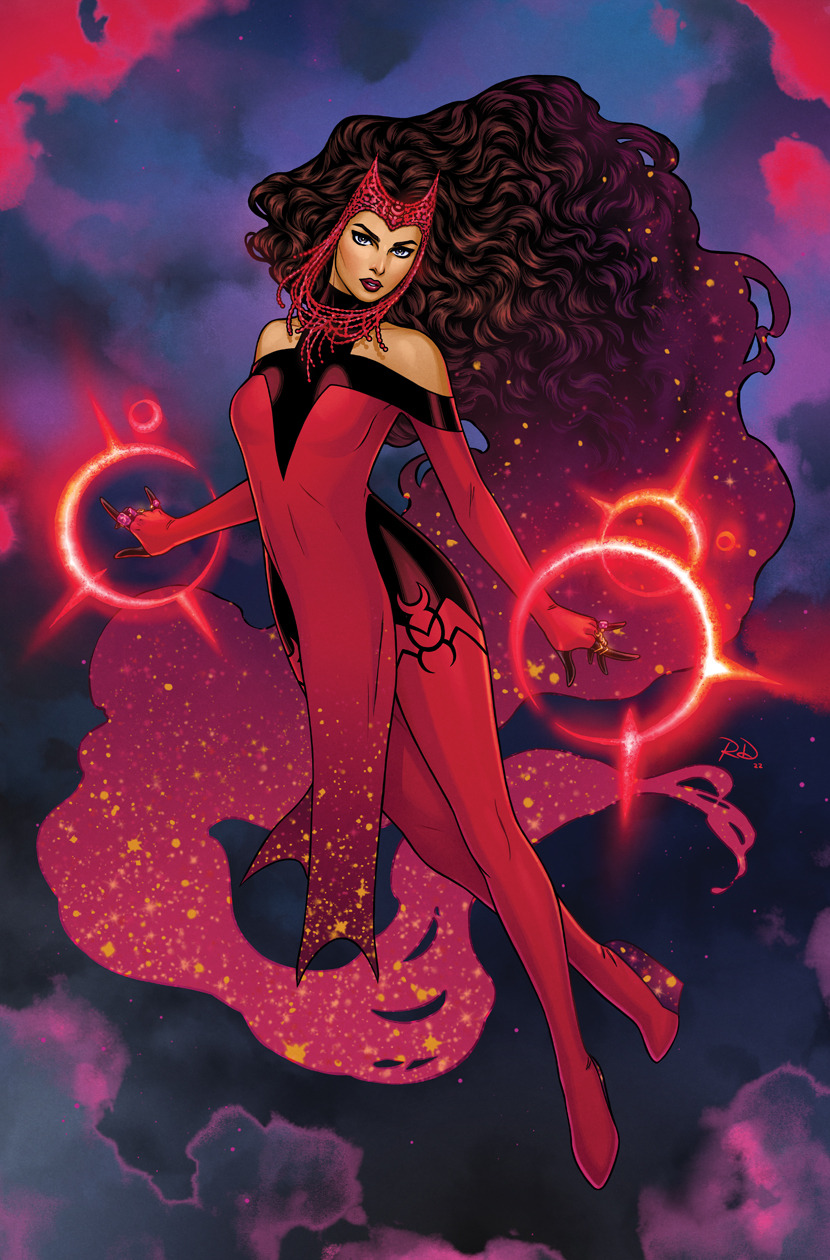 AVENGERS FOREVER #1 (RUSSELL DAUTERMAN SCARLET WITCH VARIANT