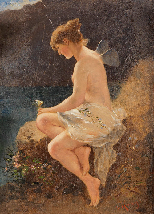 monsieurleprince: Wilhelm Kray (1828 - 1889) - Psyche, 1870-80