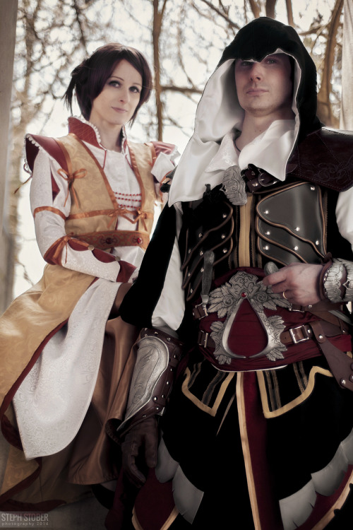 Ezio Auditore & Christina Vespucci (Assassin’s Creed 2)Ellicott City 2014 Ezio & Chris