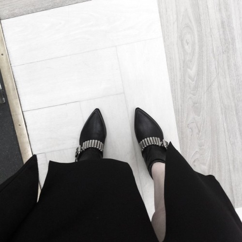 Can&rsquo;t stop looking down &hellip;.. #new #AlexanderMcqueen #McQ #boots #bestdayever #shopping #