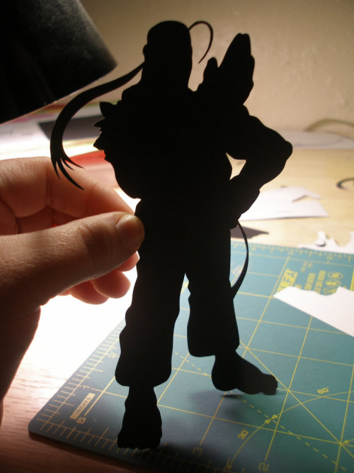 xombiedirge:  Papercut Street Fighters by Cutting Pixels / Store 