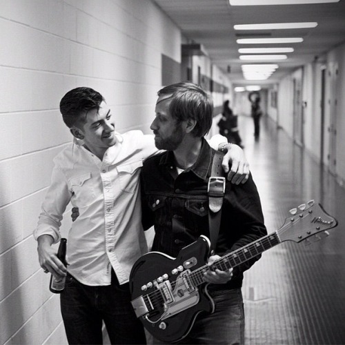 Alex Turner And Dan Auerbach