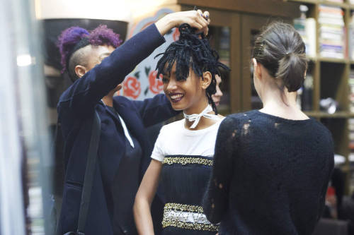 Porn photo celebritiesofcolor:  Willow Smith for Chanel