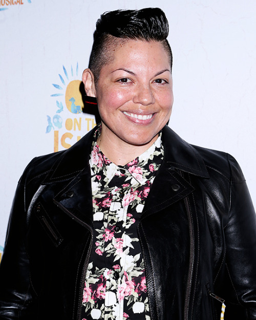 sramirezvillage: Sara Ramirez attends the “Once On This Island” Broadway Opening Night at Circle in 