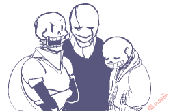 not-so-chaotic: Request! skeleton Fam ovo