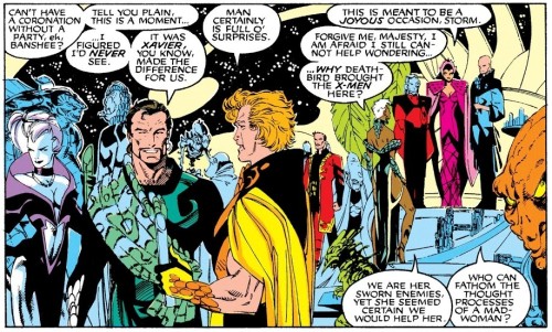 gaknar: Back in space we’re having quite the celebration after the X-Men helped Lilandra and P