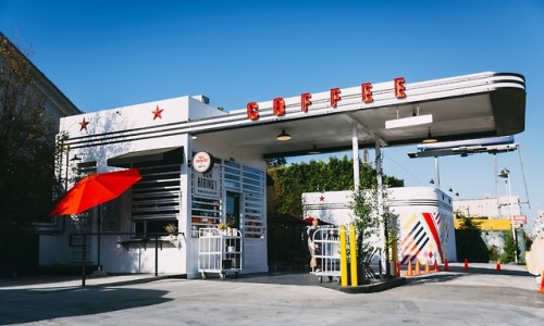 PHOTO of the day | September 20, 2018 |  An Old Texaco Station in Koreatown Is Now a Drive-Thru
