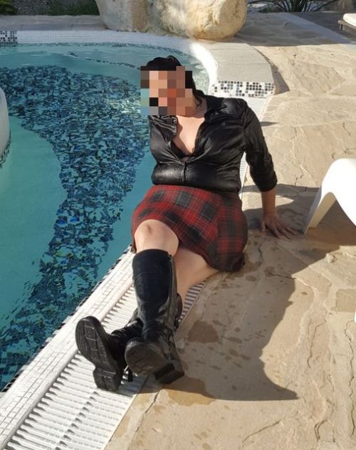  My girlfriend enjoying wetlook as a schoolgirl. 