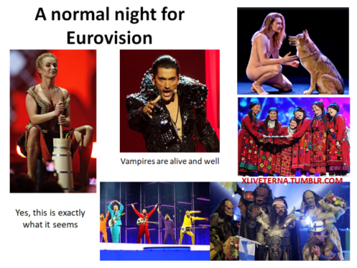 xliveterna:The umpteenth guide to Eurovision for non Europeans by @xliveterna