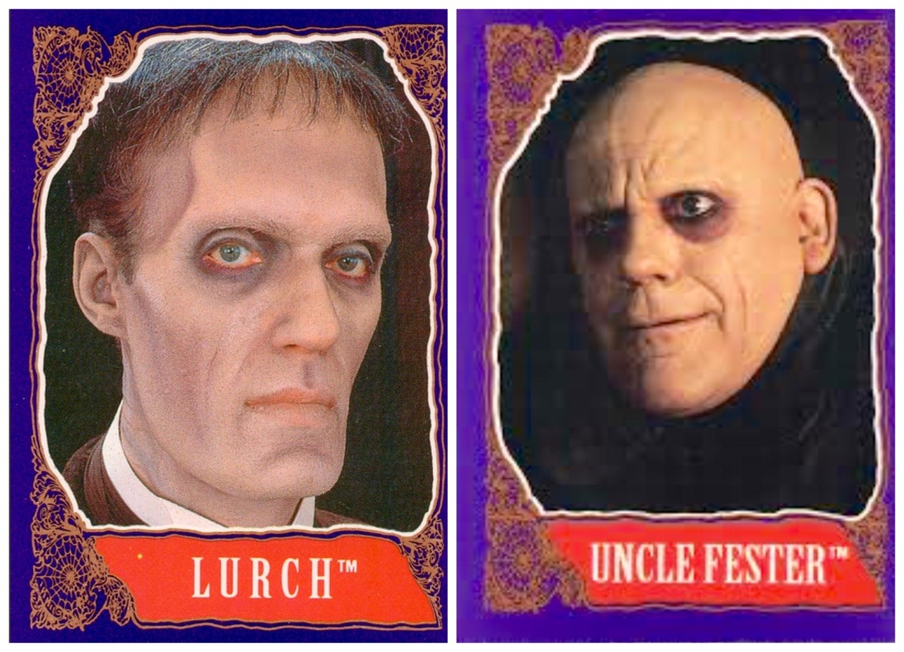 zgmfd:  1991 Topps Addams Family trading cards