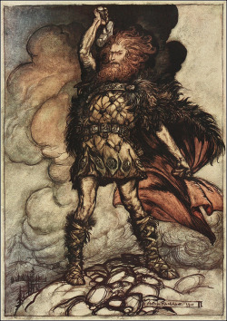 The Rhinegold &amp; The Valkyrie by Richard Wagner with illustrations by Arthur Rackham, 1910