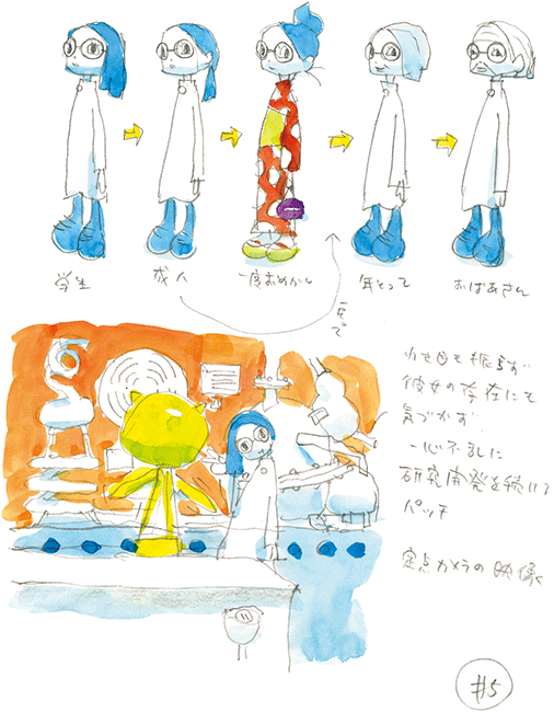 ca-tsuka:OH MY GOD !An artbook of Masaaki Yuasa is coming.Masaaki Yuasa Taizen - Sketchbook for Anim