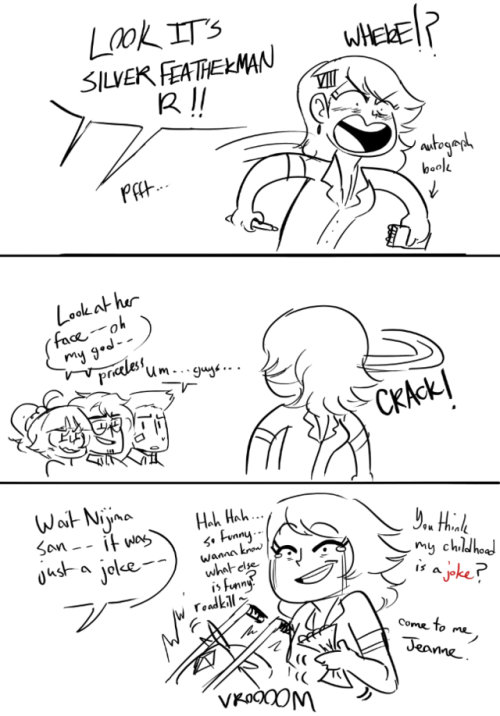scruffyturtles:Some silly AU comics I did over stream~