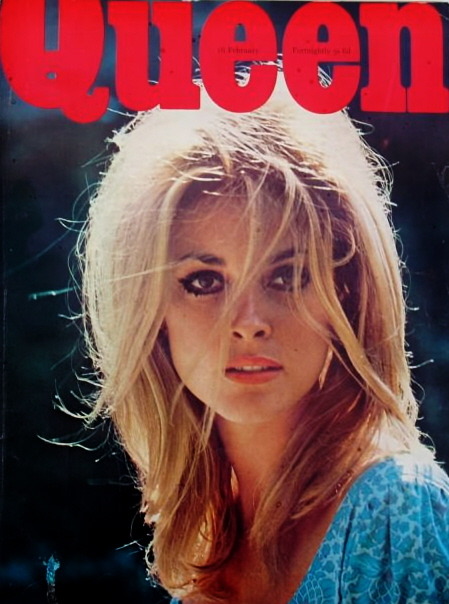 sharonandromanlove:  Sharon Tate on the cover of Queen magazine in 1965 