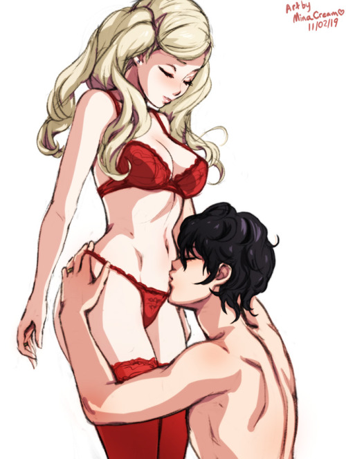 #630 Ann x Ren (p5)Tummy kiss~<3–Support